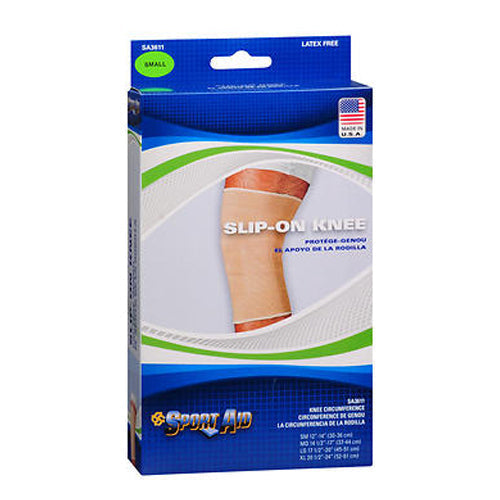 Scott Specialties, Sportaid Knee Brace Slip On, Beige small 1 each