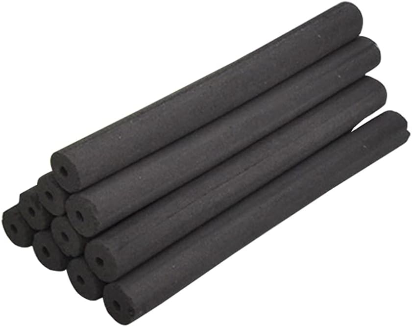 10pcs Rolls Moxa Column Sticks Moxibustion Cones Moxibustion Bars Moxibustion Stick Chinese Moxa Moxibustion for Health Conditioning Smokeless Moxibustion Mugwort Natural Wood