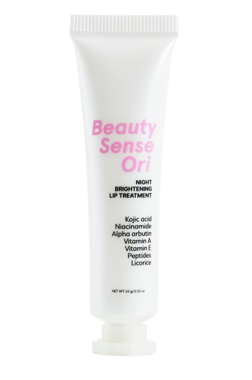 Beauty Sense Ori - Potent brightening Lip Balm for dark lips & smokers lips, kojic acid, alpha arbutin, niacinamide, licorice, vitamin A, Carefully formulated for lips.