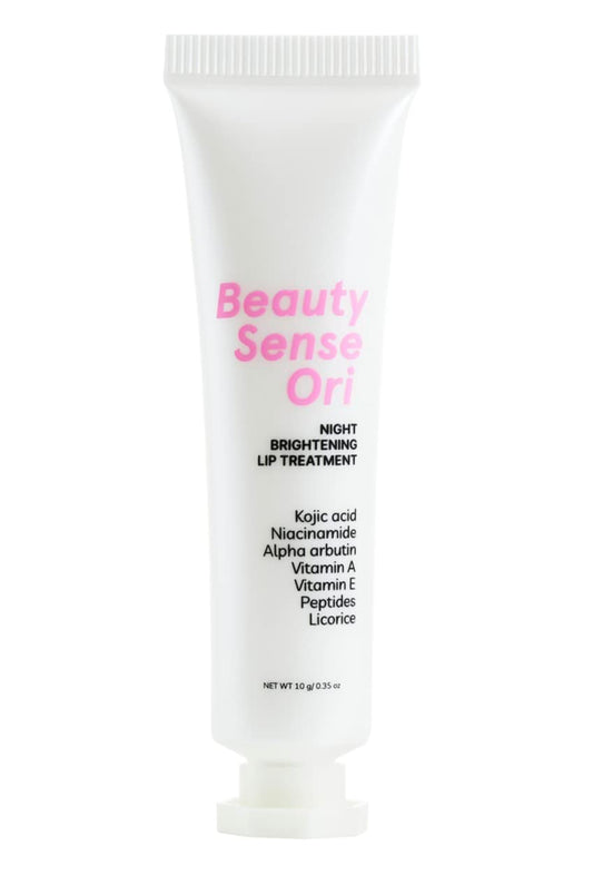 Beauty Sense Ori - Potent brightening Lip Balm for dark lips & smokers lips, kojic acid, alpha arbutin, niacinamide, licorice, vitamin A, Carefully formulated for lips.