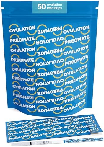 Pregmate 50 Ovulation Test Strips Predictor Kit (50 Count)