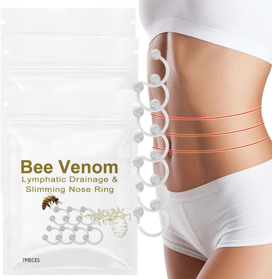 Bee Venom Slimming Nose Ring GGPM Bee Venom Lymphatic Drainage & Slimming Nose Ring Bee Venom Lymphatic Drainage Nose Ring (21 pcs)