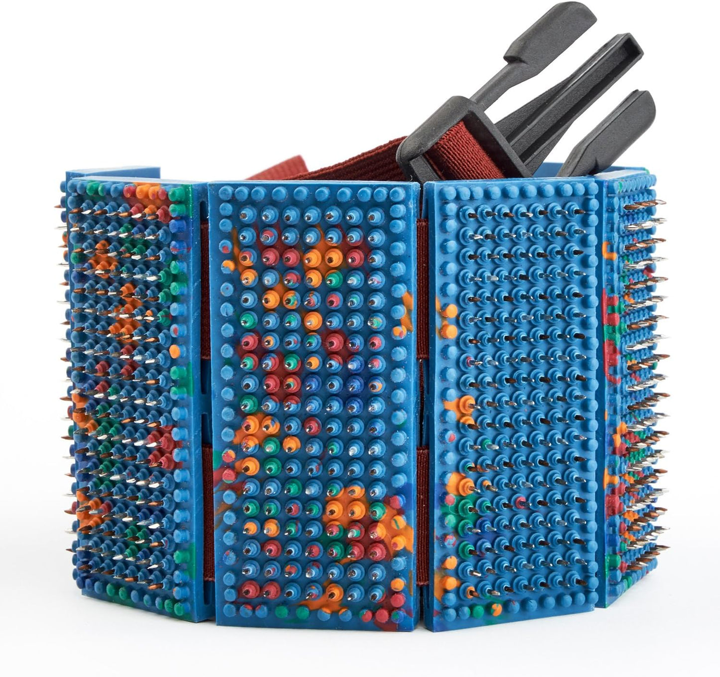 LYAPKO Acupuncture Belt KID 3.5 Ag 960 Needles 6 Plates with 2 Adjustable Belts. Premium Acupressure Massager for Adults and Children Unique Patented Therapy Massage Tool