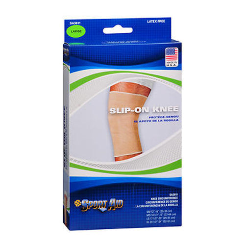 Sport Aid, Sport Aid Slip-On Knee Wrap, Large each