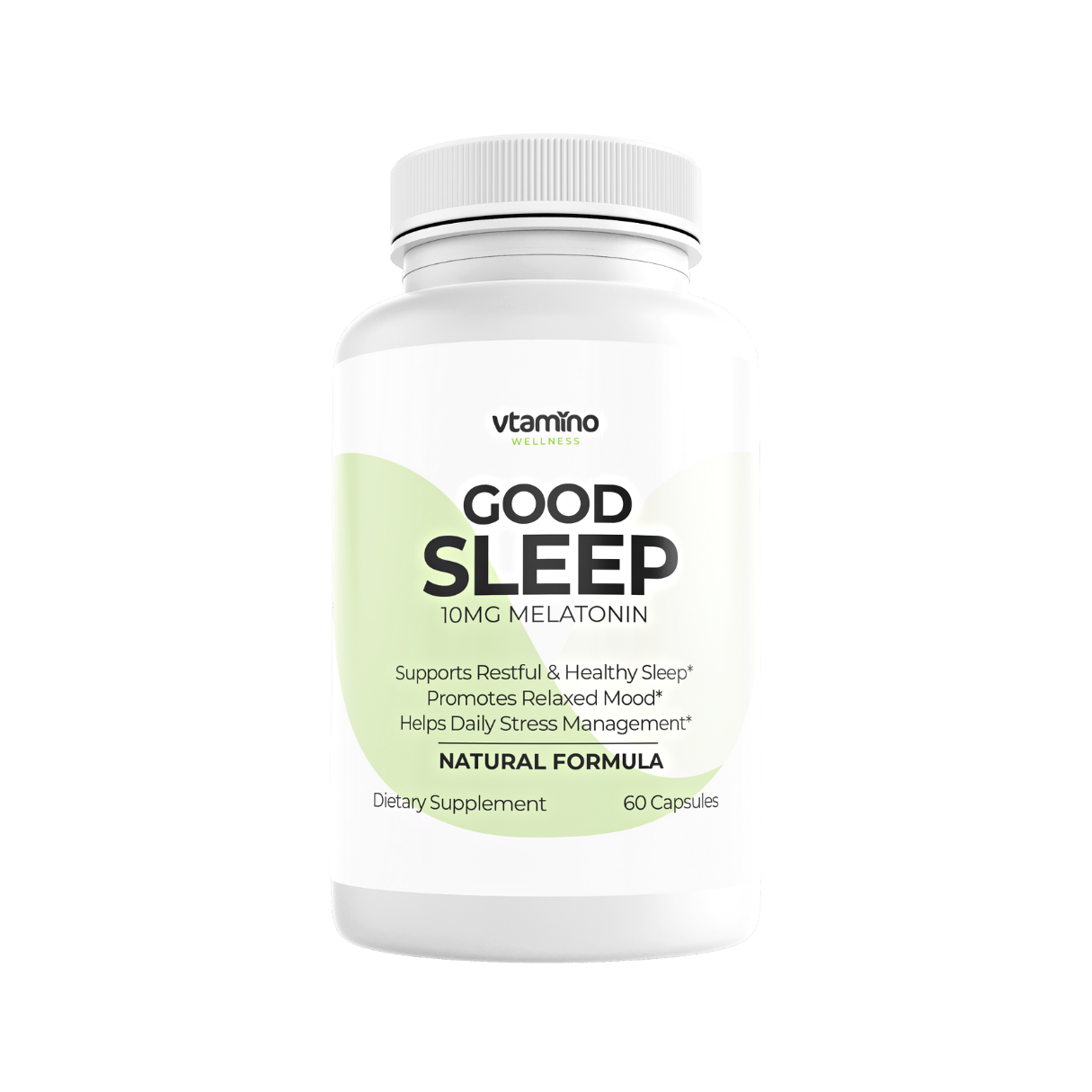 vtamino Good Sleep-10mg Melatonin & More-For Restful & Healthy Sleep (30 Days Supply)