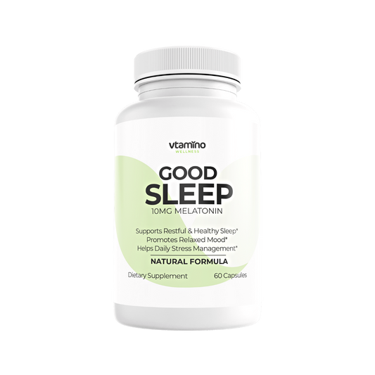 vtamino Good Sleep-10mg Melatonin & More-For Restful & Healthy Sleep (30 Days Supply)