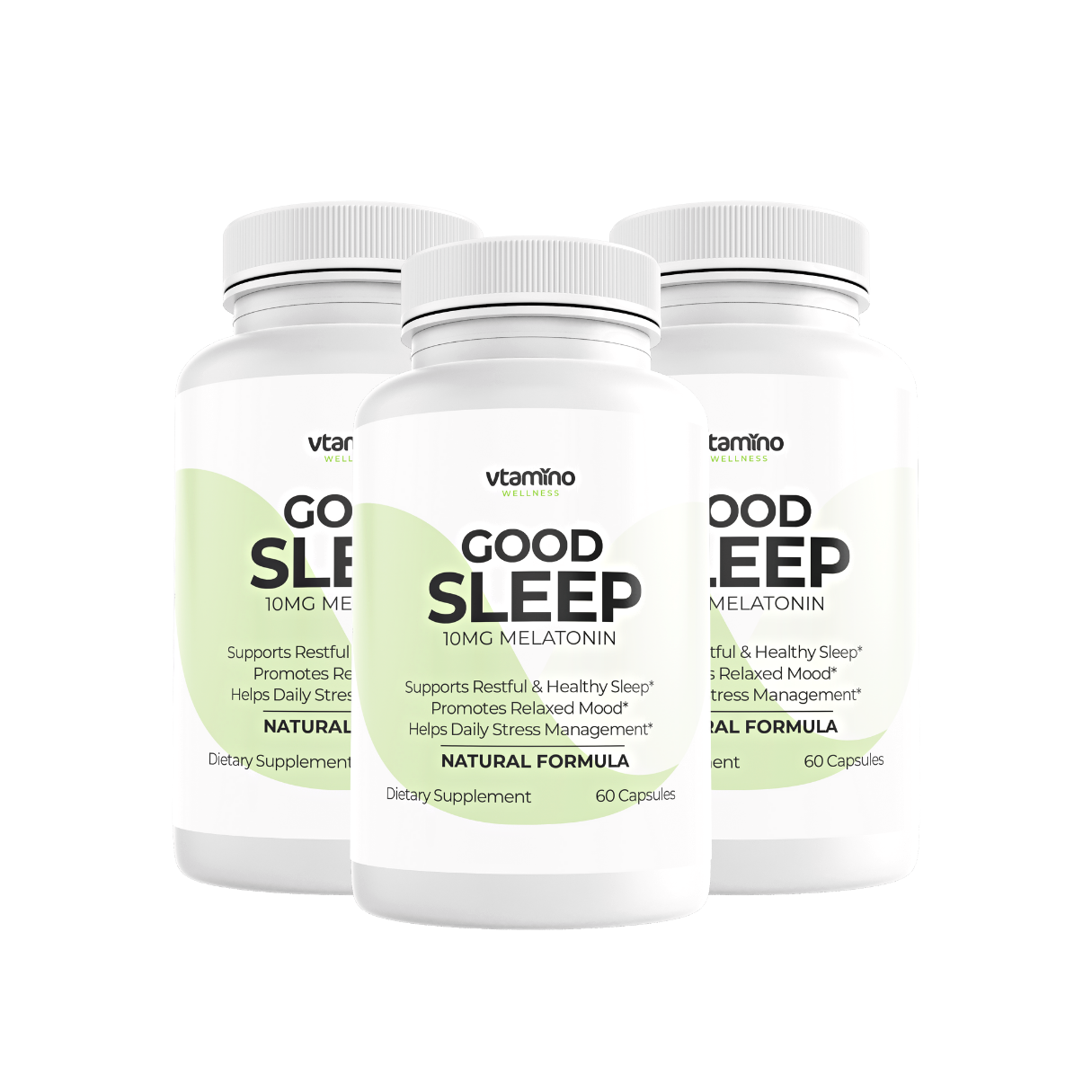 vtamino Good Sleep-10mg Melatonin & More-For Restful & Healthy Sleep (30 Days Supply)