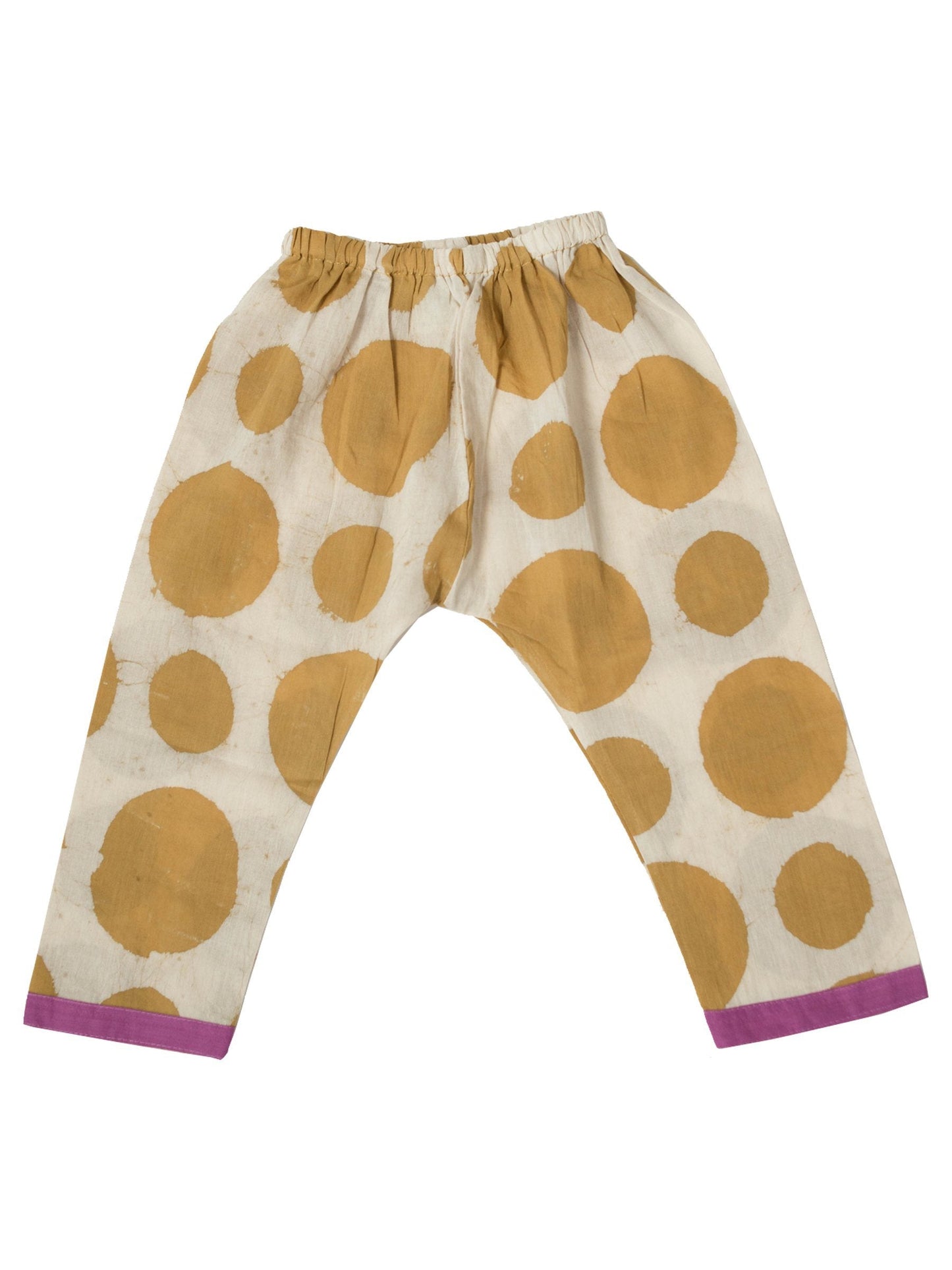 Baby Polka Pants Kids' + Baby Bottoms Mirasa Design 6m Forest Yellow