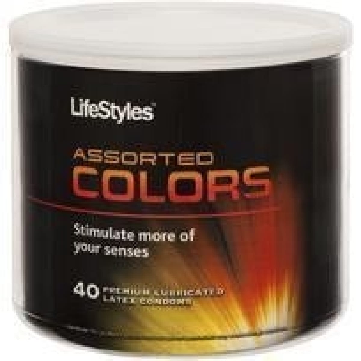 Lifestyles Assorted Colors 40pc Bowl Intimates Adult Boutique