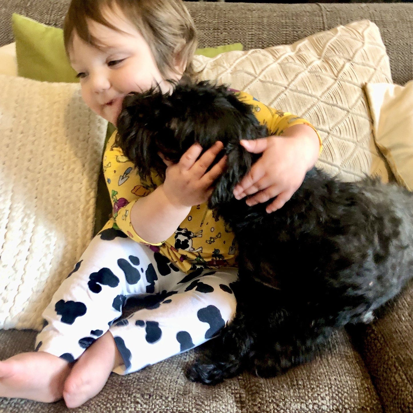 Baby's Essential Bamboo Stretch Cow Play Pants