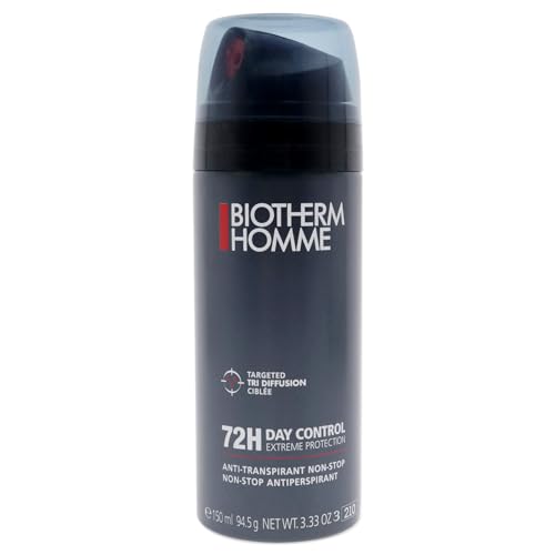 Biotherm Homme 72H Day Control Protection for Men Antiperspirant Spray, 3.33 Ounce /150 ml