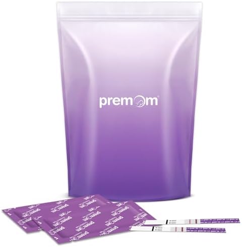 Premom Quantitative Ovulation Test Strips：Ovulation Predictor Kit with Numerical Ovulation Reader, 60 Pack Digital Ovulation Test Kit Packaging May Vary