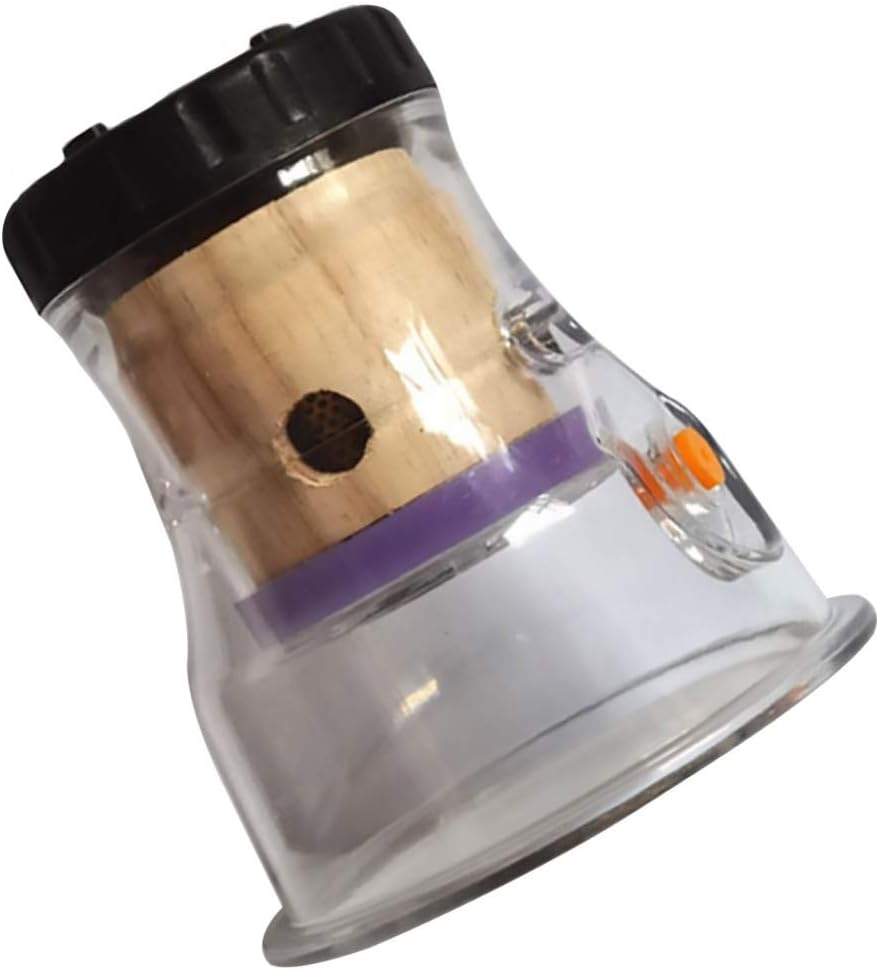 Healifty Box Moxibustion Pot Moxibustion Patches Moxibustion Stick Holder Moxa Burner Holder Moxibustion Device Cupping Device Suction Magnetic Tools Plastic Moxibustion Tools Household