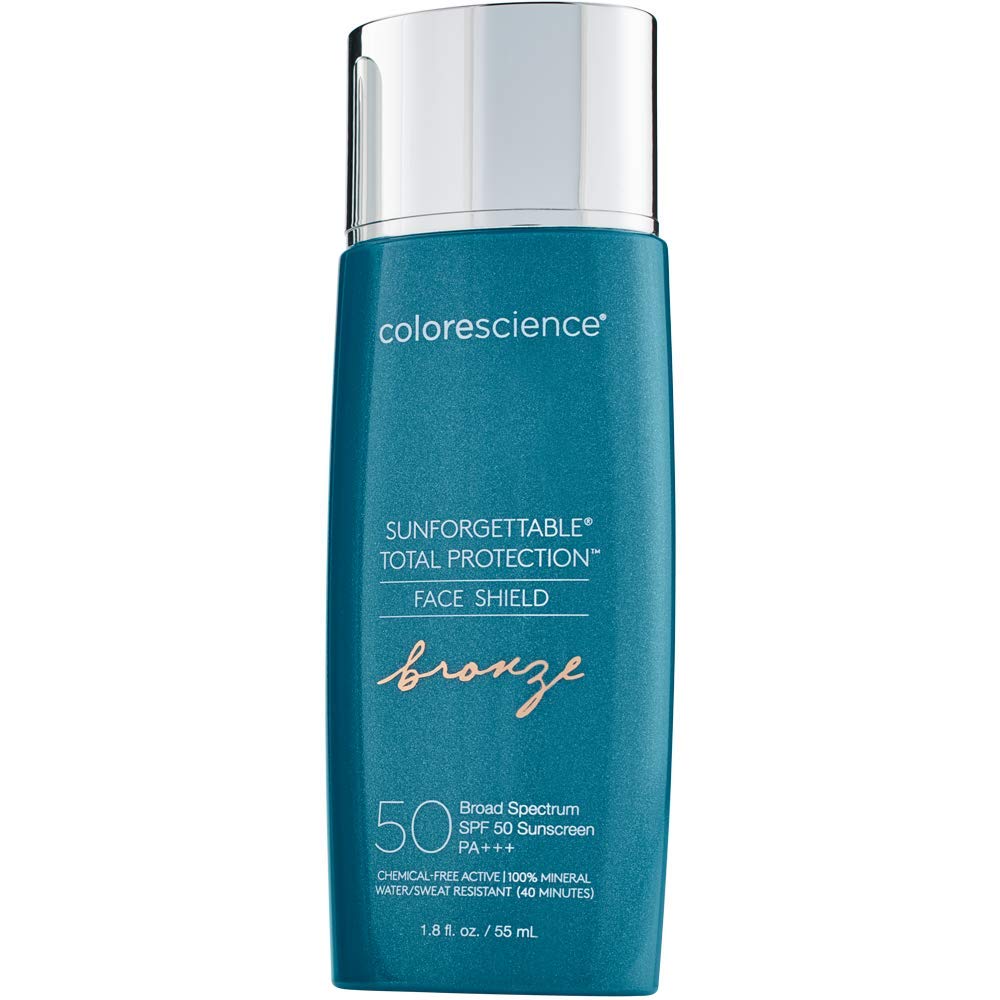 Colorescience Sunforgettable Total Protection Face Shield Bronze SPF 50, 1.8 Fl Oz
