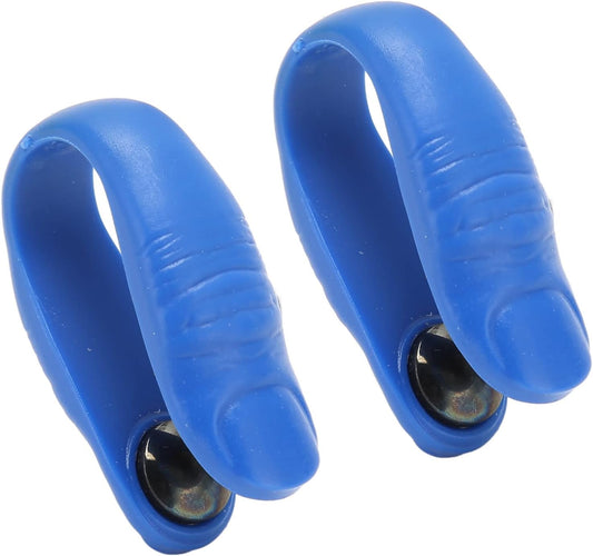 Acupressure Tool, Migraine Relief Products, Acupressure Clip Acupuncture Point Massage Clip 2 Pieces Blue with Magnets Acupressure Stick Migraine Relief for Headaches and Dizziness