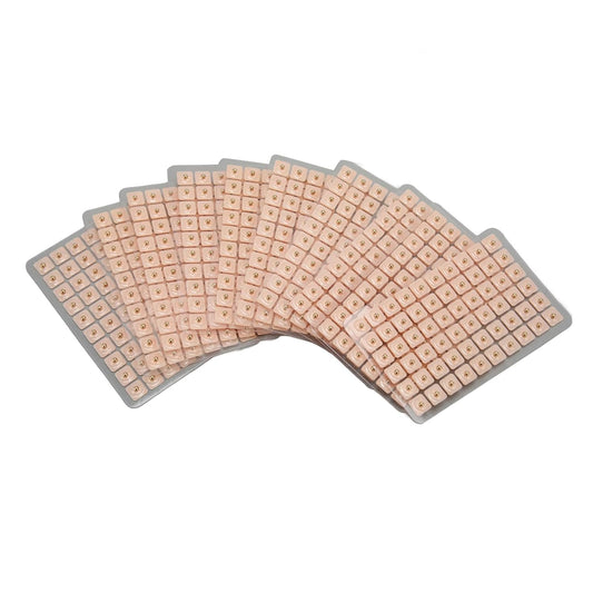 Press Seeds Ear Care Patch, Ear Seeds Acupuncture Patches Needle with Tweezer for Daily Life