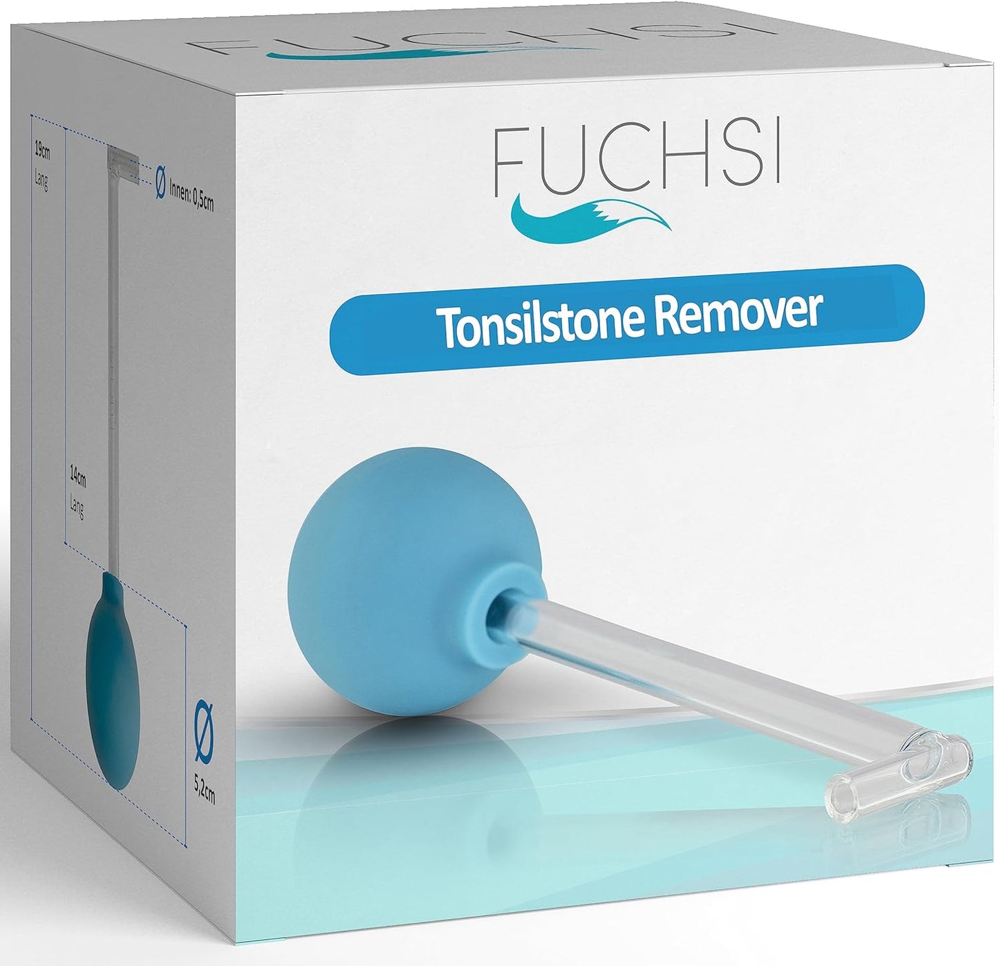 FUCHSI Tonsil Stone Remover | Tonsilstone Cupping Glass | German Brand |