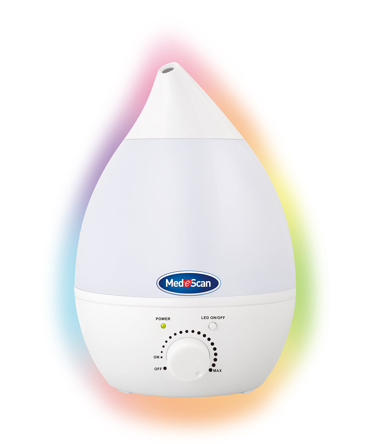 Rainbow mist humidifier