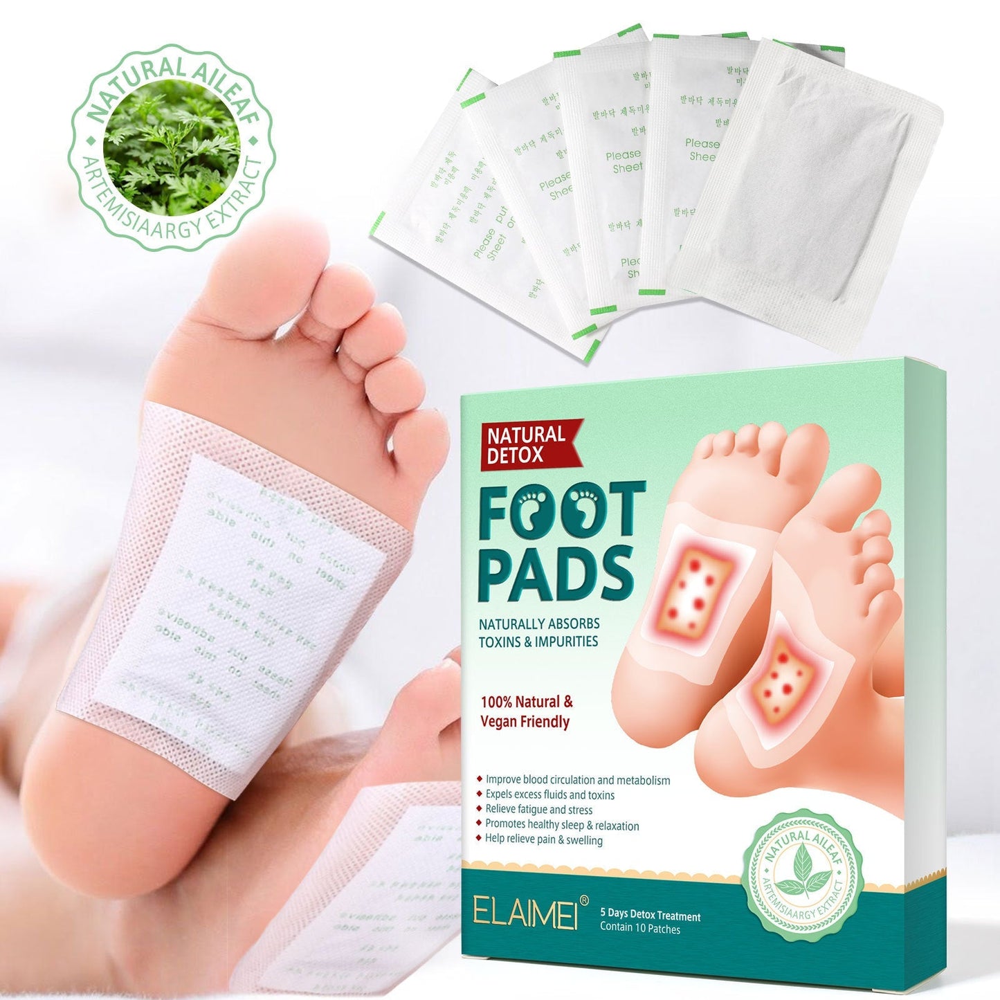Detoxing Ginger Foot Pads
