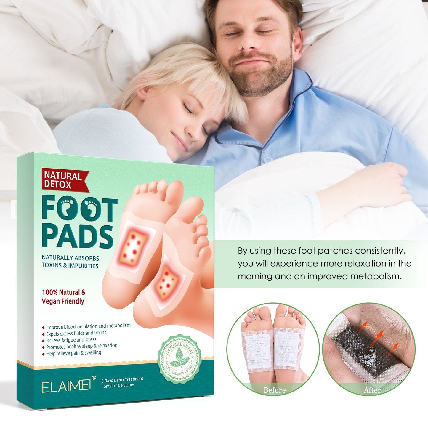 Detoxing Ginger Foot Pads