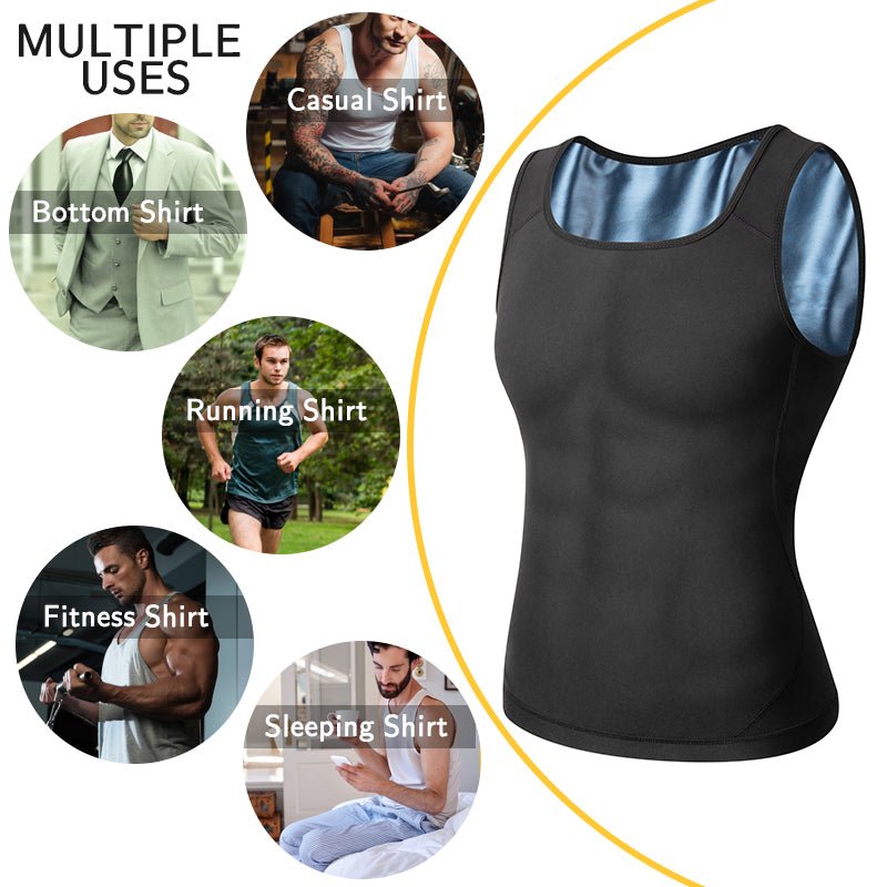 Gynecomastia Compress Tank Top