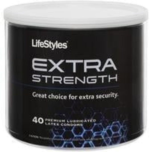 Lifestyles Extra Strength 40pc Bowl Intimates Adult Boutique