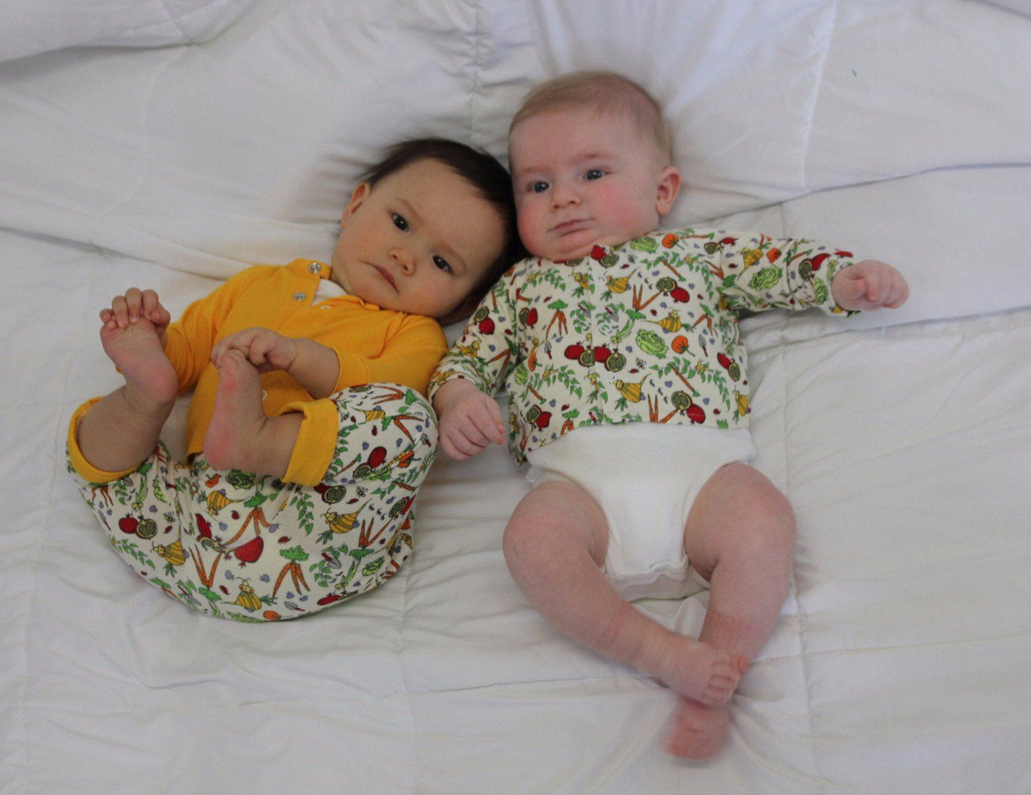 Baby's Veggie Garden Bamboo Cardigan