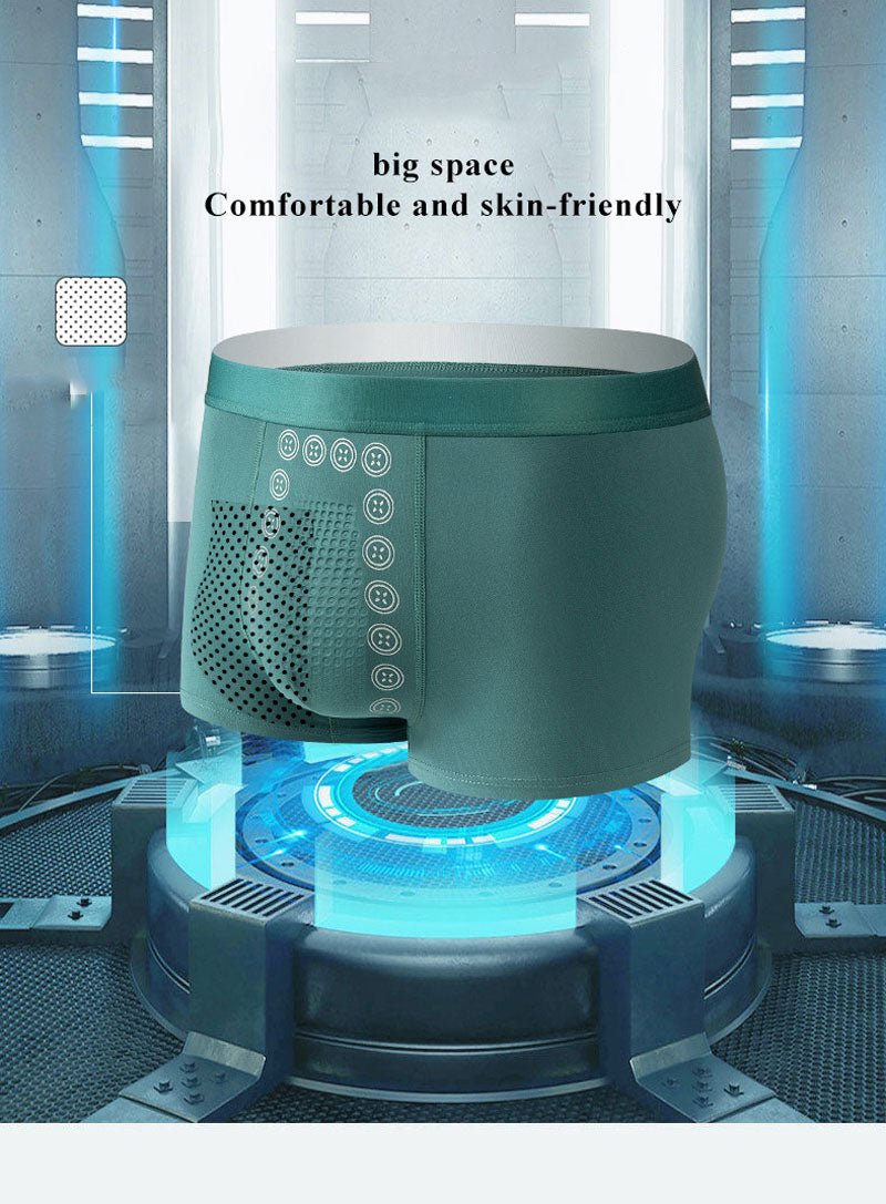 Male Sexy Ice Silk Breathable Boxer Shorts