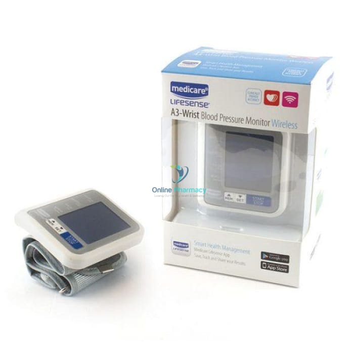 Medicare Lifesense A3 Wrist Blood Pressure Monitor