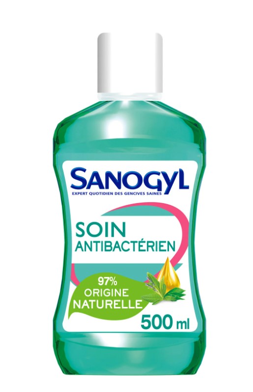 SANOGYL MOUTHWASH ANTIBACTERIAL CARE 500ML